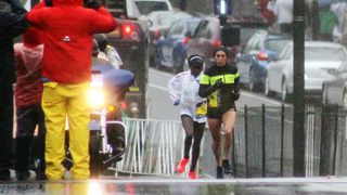 The Weather At The Boston Marathon Overwhelmed The World's Best Distance Runners
